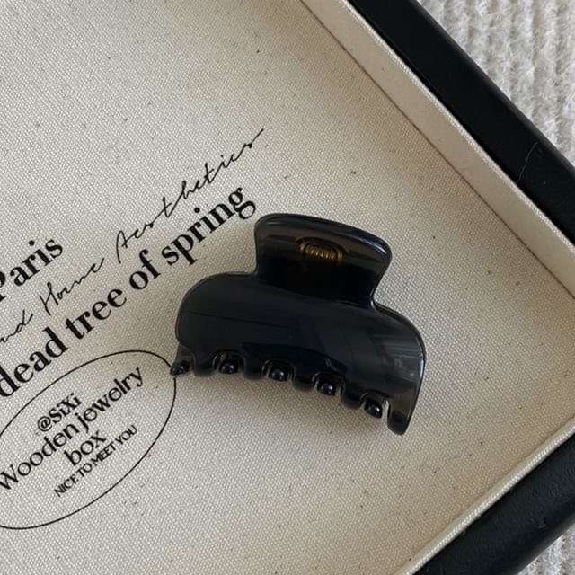 Acrylic Plain Hair Claw