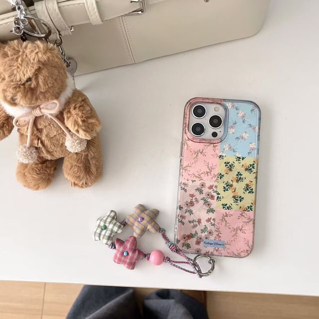 Floral Case Phone Panel