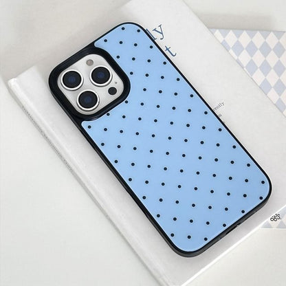 Case Phone Dot Polka