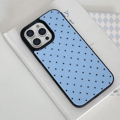 Case Phone Dot Polka