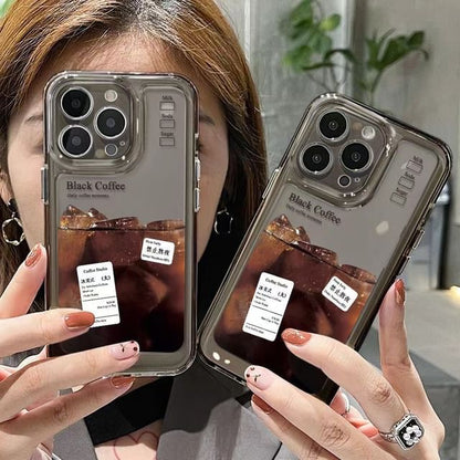 Phone Coffee Case Transparent