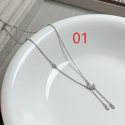 Lariat Necklace Butterfly