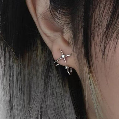 Earring Alloy Star Stud