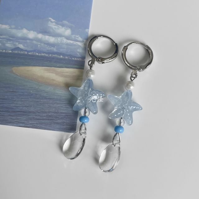 Dangle Earring Alloy Star