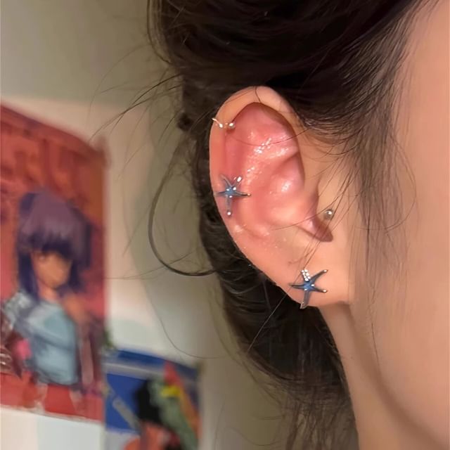 Starfish Earring Stud