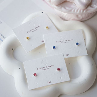 Rhinestone Stud Earring