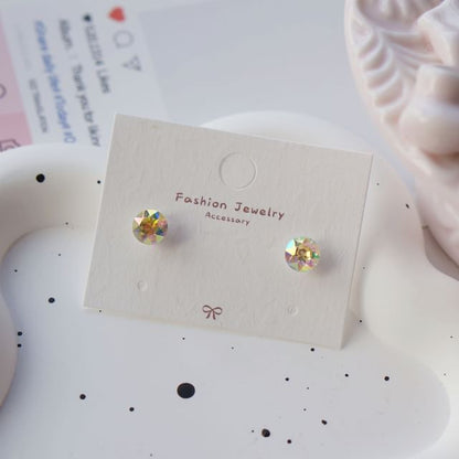 Stud Earring Rhinestone