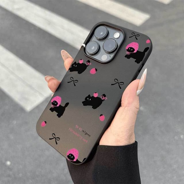 iPhone Cat Case Print