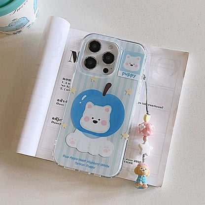 Case / Charm Set Dog Phone