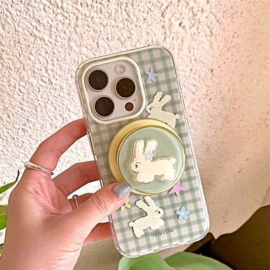 Phone Plaid Rabbit Case