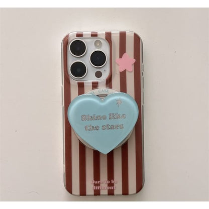 (Compatible Case Phone Magnetic MagSafe) with Striped Star