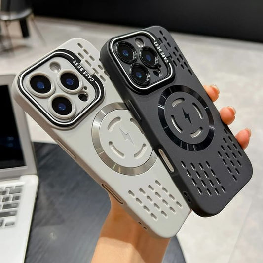Perforated (Compatible MagSafe) with Case Magnetic iPhone