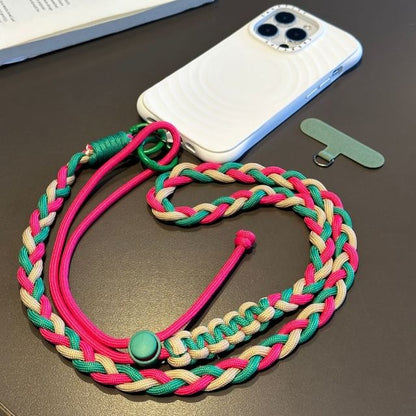 Phone Lanyard Strap Pad with Braided