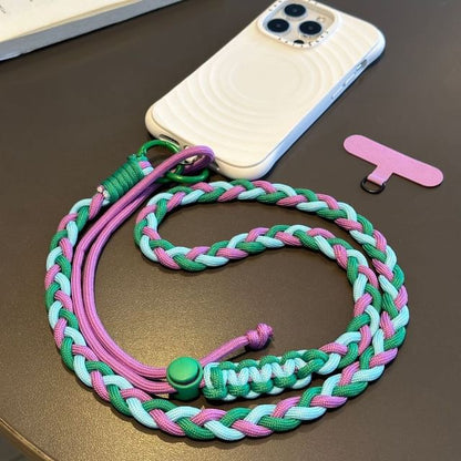 Phone Lanyard Strap Pad with Braided