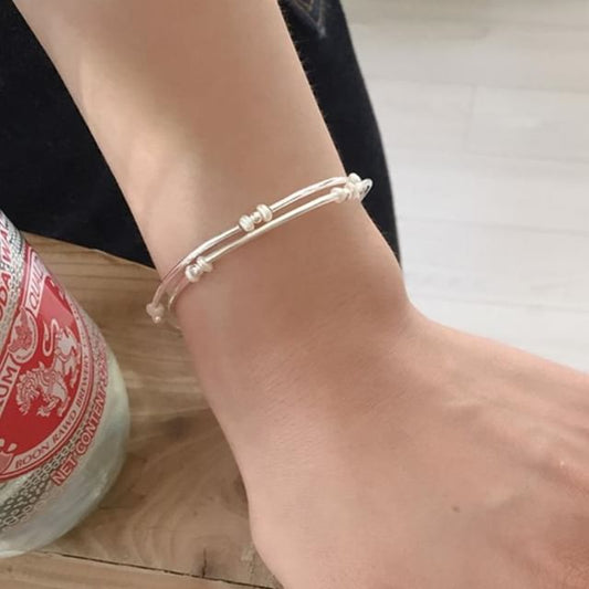 Bracelet Sterling 925 Silver Natural Pearl