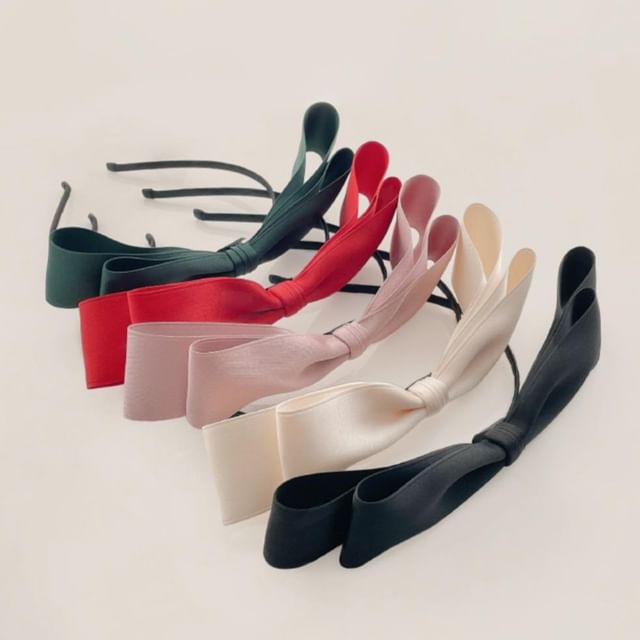 Bow Plain Headband