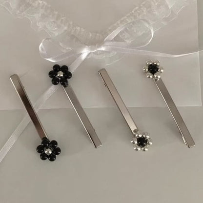 Set Beaded Flower Hair 2: Clip of