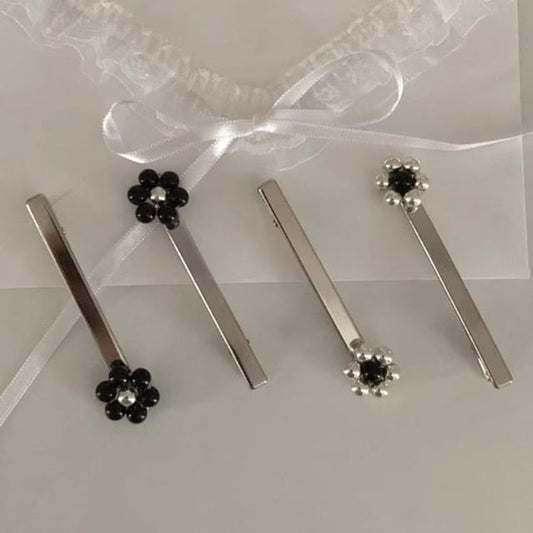 Set Beaded Flower Hair 2: Clip of