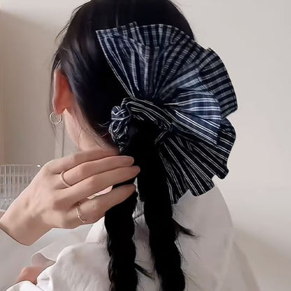 Striped Scrunchie Ruffle