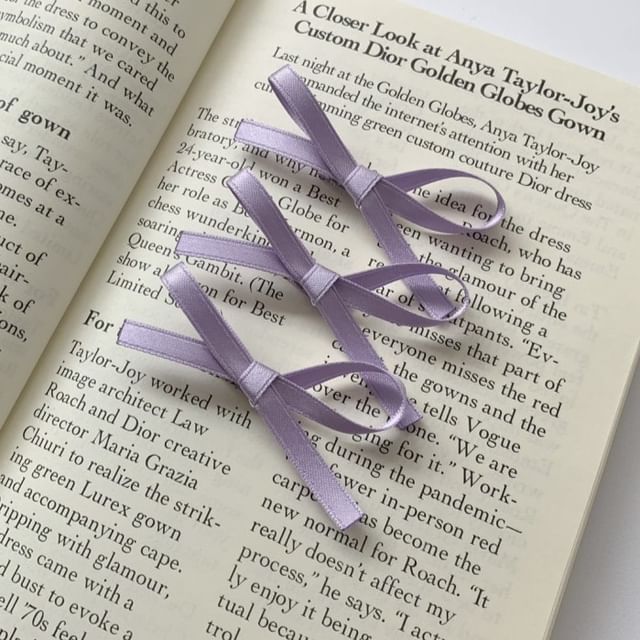 Hair Clip 3: Bow Plain of Set