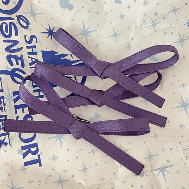 Hair Clip 3: Bow Plain of Set