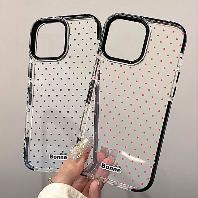 Phone Dotted Case Print