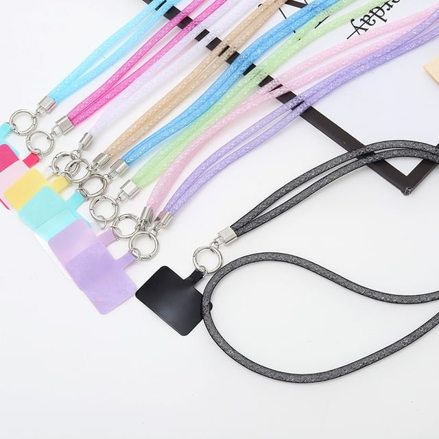 Pad Lanyard Phone Glitter with