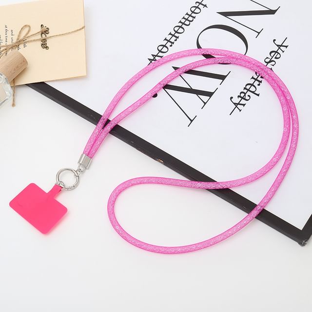 Pad Lanyard Phone Glitter with
