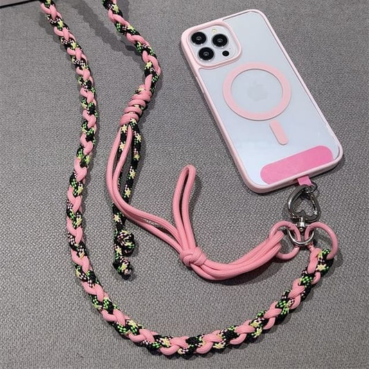 Strap with Braided Pad Lanyard Phone