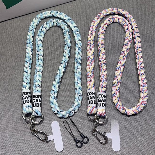 Lanyard Pad with Braided Phone Strap and
