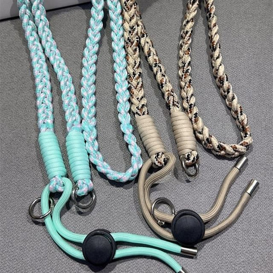and Lanyard Braided Pad Phone with Strap