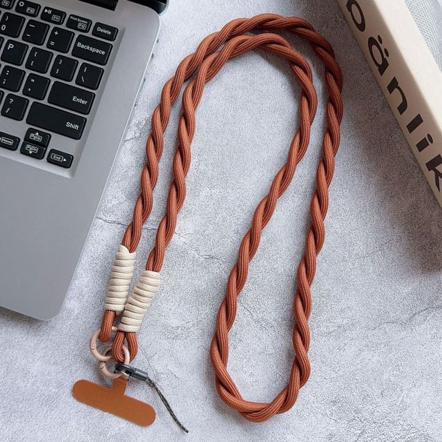 Helical Lanyard Phone Pad Strap with