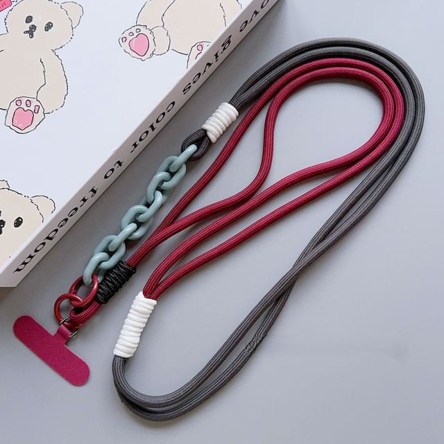 Pad Lanyard with Phone Two-Tone