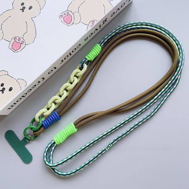 Pad Lanyard with Phone Two-Tone