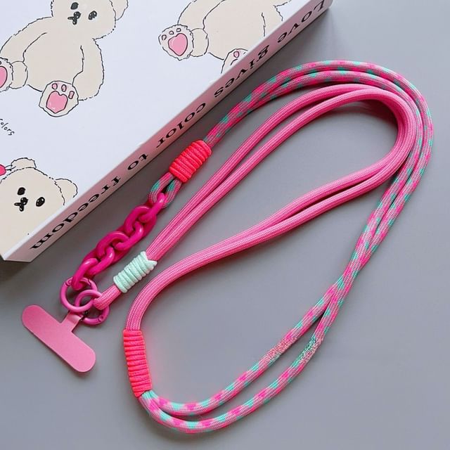 Pad Lanyard with Phone Two-Tone