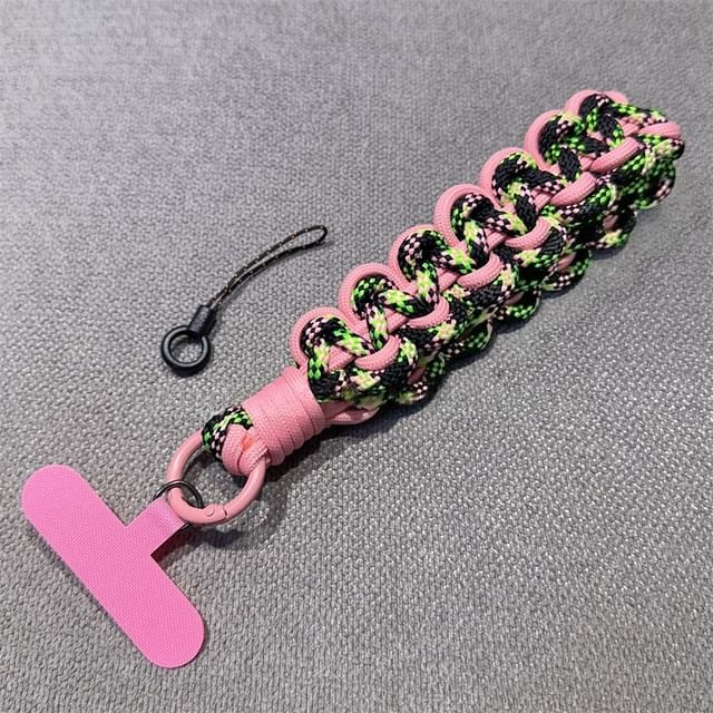 Lanyard Braided Strap with Phone Pad