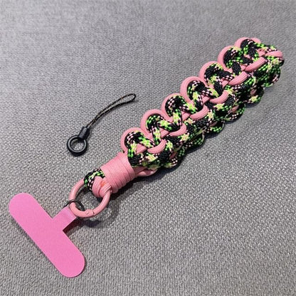 Lanyard Braided Strap with Phone Pad