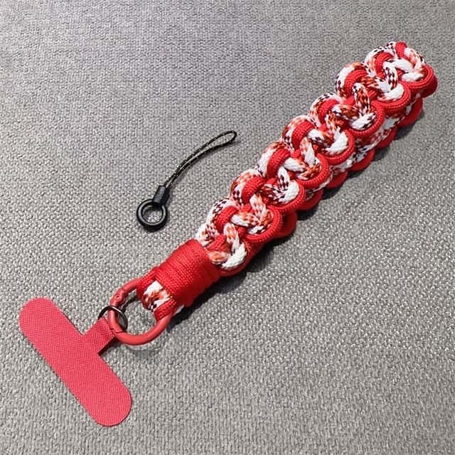 Lanyard Braided Strap with Phone Pad