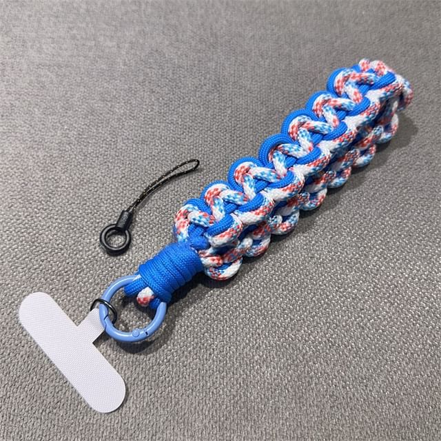 Lanyard Braided Strap with Phone Pad