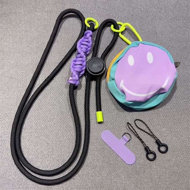 Phone with Lanyard Braided Adjustable Pad