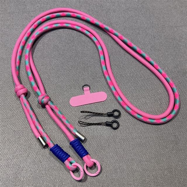 with Phone Pad Two-Tone Lanyard
