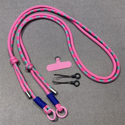 with Phone Pad Two-Tone Lanyard