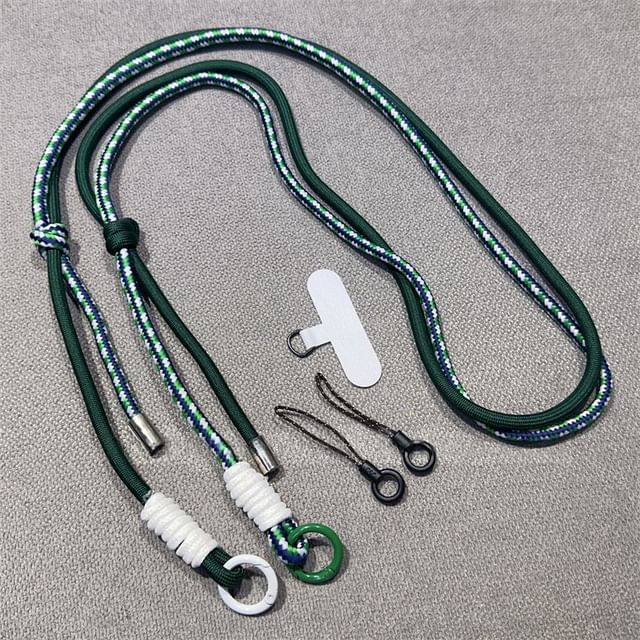 with Phone Pad Two-Tone Lanyard