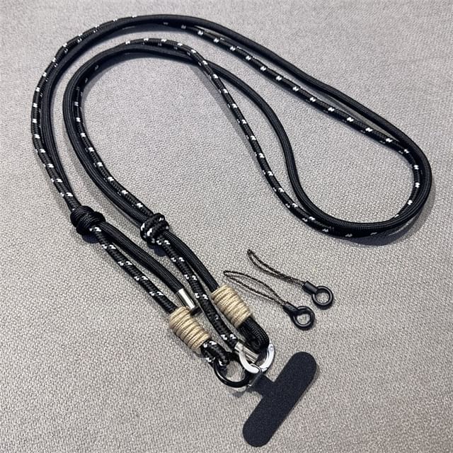 with Phone Pad Two-Tone Lanyard
