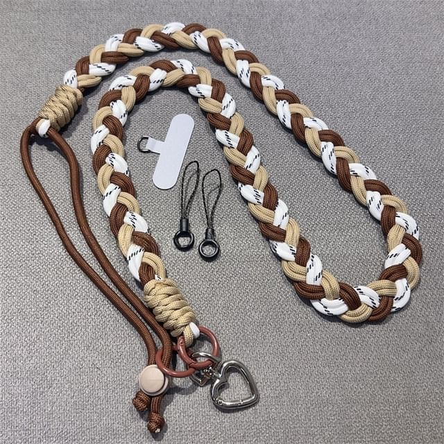Phone with Braided Lanyard Pad
