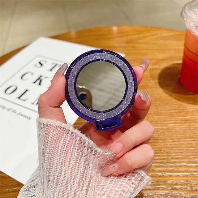 Mirror Glitter Stand Phone Magnetic with