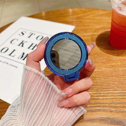 Mirror Glitter Stand Phone Magnetic with