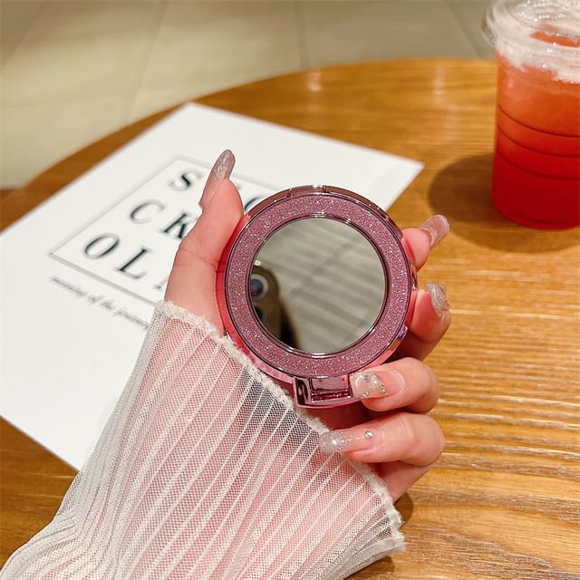 Mirror Glitter Stand Phone Magnetic with