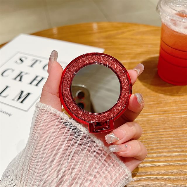 Mirror Glitter Stand Phone Magnetic with