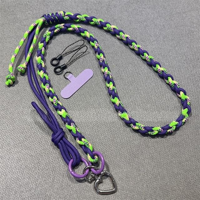 Strap with Braided Pad Lanyard Phone